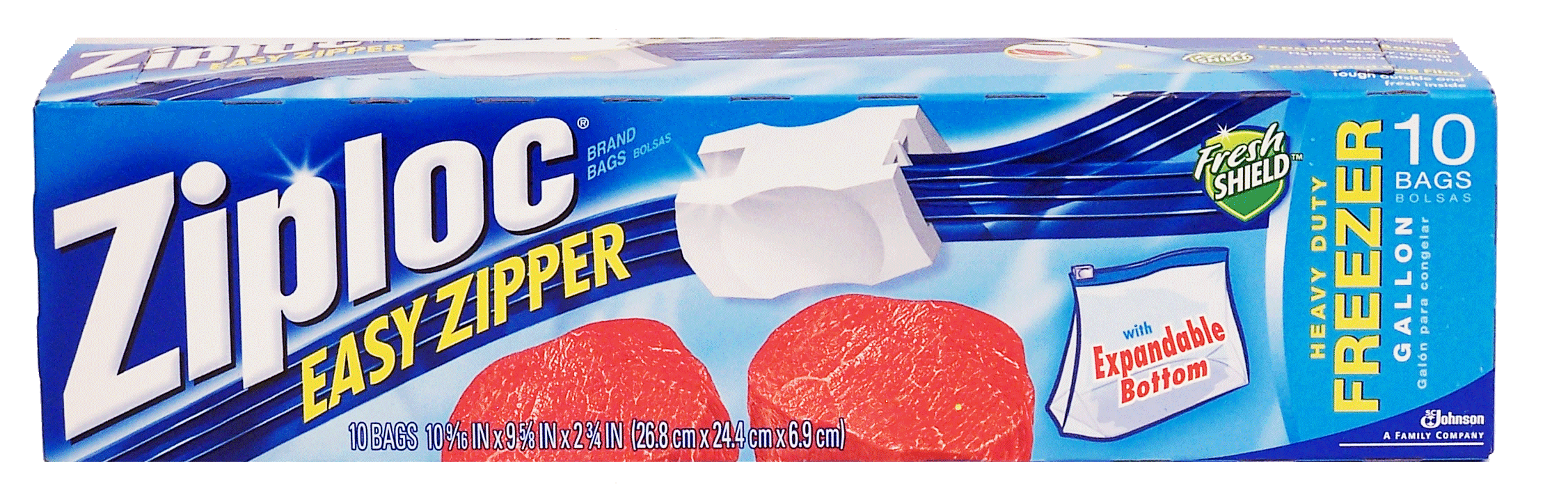 Ziploc  slide lock freezer gallon Full-Size Picture